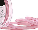 R9910 7mm Pink-Metallic Iridescent Dazzle Lame Ribbon by Berisfords