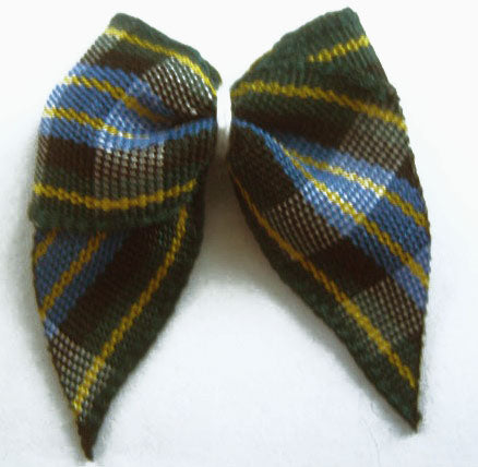 RB027 25mm Gordon Tartan Ribbon Bow