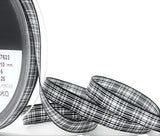 Ribbon from Berisfords. Featuring the distinctive Menzies clan tartan pattern in traditional colours