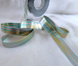 5mm Multi-Coloured Thin Smooth Metallic Lurex Ribbon