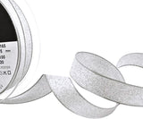 15mm Silver Metallic Lame Ribbon | Berisfords 100