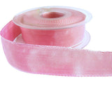 25mm Pink & Red Shot Woven Wired Edge Taffeta Ribbon | Berisfords