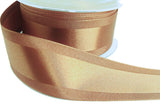 Berisfords Ribbon. Smooth Satin Centre Stripe and Taffeta Grosgrain Edges with the Opposite on the Reverse Side