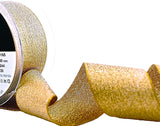 40mm Dark Gold Metallic Lame Ribbon | Berisfords 244