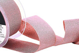 40mm Rose Gold Metallic Lame Ribbon | Berisfords 272