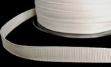 10mm Ecru Nylon Grosgrain Ribbon | Berisfords
