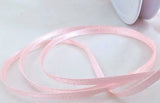 3mm width pink azalea colour 400 double face luxury satin ribbon manufactured by Berisfords Ribbons in the UK.