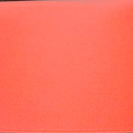 36mm Deep Coral Single Face Satin Ribbon by Offray - sold by the metre