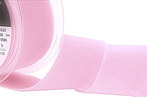 36mm Baby Pink (colour 9598) Quality Velvet Ribbon.