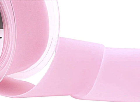50mm Baby Pink (colour 9598) Berisfords nylon Velvet Ribbon.