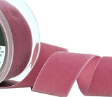 50mm Wide Alt Rosa Pink Colour 9645 Luxury Velvet Ribbon.