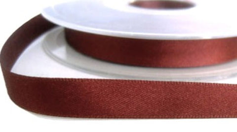 10mm Continental Brown Satin Ribbon | Berisfords
