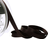 10mm Cuban Brown Double Satin Ribbon | Berisfords 9