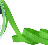 10mm Meadow Green Double Satin Ribbon | Berisfords 664
