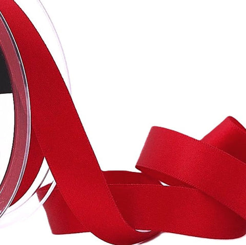 15mm Red Double Satin Ribbon | Berisfords 15