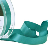 Ribbon Sale | 20mtr Roll | Berisfords 10mm Petrol Single Satin | 9788