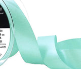 25mm Aqua Double Satin Ribbon | Berisfords 78