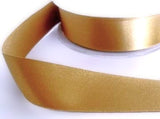 25mm Honey Brown Double Satin Ribbon | Berisfords