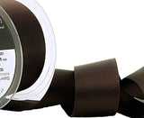 35mm Cuban Brown Double Satin Ribbon | Berisfords 9