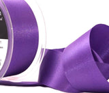 35mm Purple Double Satin Ribbon | Berisfords 19