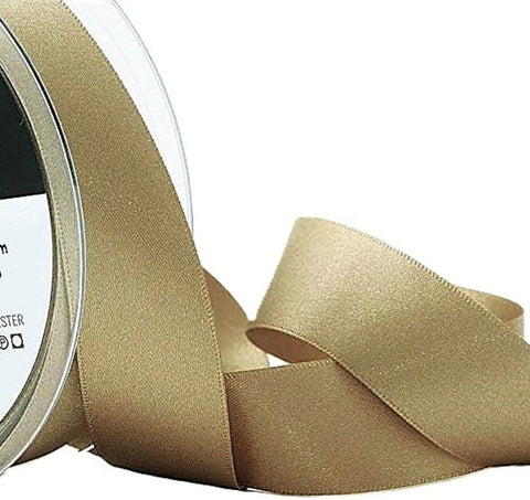 35mm Straw Double Satin Ribbon | Berisfords 6835