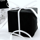 3mm White Double Satin Ribbon | Berisfords 1