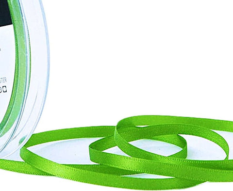 5mm Meadow Green Double Satin Ribbon | Berisfords 664