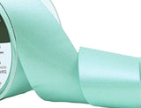 70mm Aqua Double Satin Ribbon | Berisfords 78