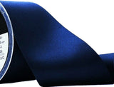 70mm satin ribbon navy 13 by berisfords ribbons