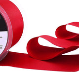 70mm Red Double Satin Ribbon | Berisfords 15