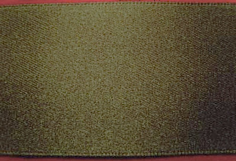 50mm Double Satin Ribbon | Berisfords Chive Green 6834
