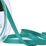 7mm Petrol Single Face Satin Ribbon by Berisfords