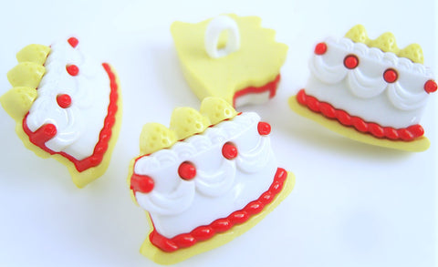 Cake Design Novelty Nylon Shank Button
