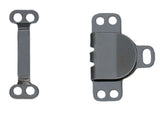 Small Dark metal Hook & Bar fastening for skirts or trousers. 