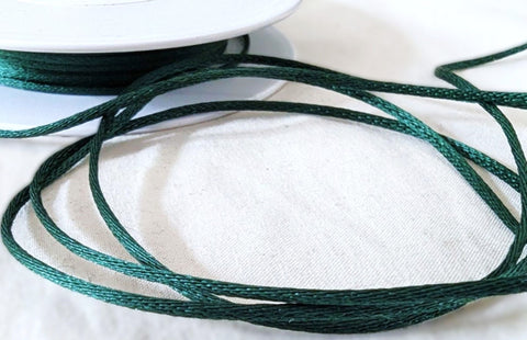 2mm Bottle Green Smooth Twine Cord | Berisfords 24