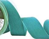 Berisfords 36mm Premium Quality Velvet Ribbon | Petrol 9654
