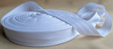 CT02 25mm Pure White Cotton Bunting Tape