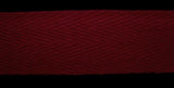 WTAPE13 25mm Claret Herringbone Twill Tape 100% Cotton Webbing