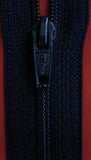 Z0138C 20cm Dark Navy Optilon No.3 Closed End Zips