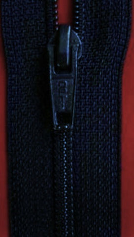 Z0138C 20cm Dark Navy Optilon No.3 Closed End Zips