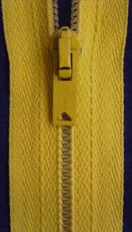 Z0303 56cm Buttercup Nylon No.3 Closed End Zip