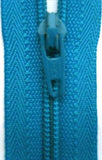 Z2010 51cm YKK Light Royal Blue Nylon No.3 Closed End Zip