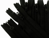 Z2361 YKK 41cm Black Nylon No.3 Closed End Zip