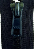 Z2404L 56cm YKK Navy No.6 Plastic Chunky Teeth Open End Zip