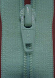 Z2499 YKK 58cm Pale New Turquoise Nylon No.5 Open End Zip