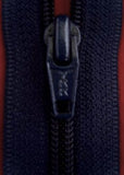 Z2642 YKK 58cm Navy Nylon No.5 Open End Zip
