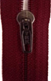 Z2795 YKK 15cm Burgundy Pin Lock No.2 Closed End Zip