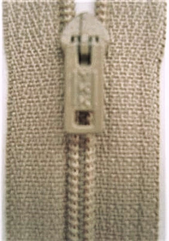 Z2829 YKK 15cm Beige Pin Lock No.3 Closed End Zip