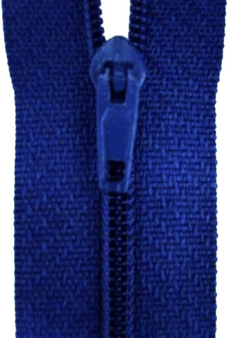 Z3144C 18cm Royal Navy Blue Nylon No.3 Pin Lock Closed End Zips