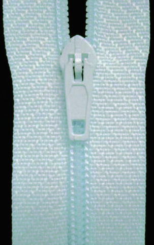 Z3146 18cm Sky Blue Nylon Pin Lock No.3 Closed End Zip